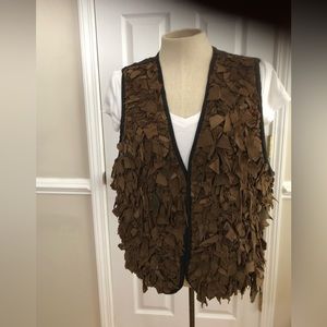 Neutral zone leather vest
